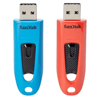 Miniatura 1 de ULTRA 64GB USB 3.0 FLASH DRIVE 130MB/S READ TWIN PACK (BLUE A ND