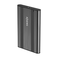 Miniatura 1 de AISENS Caja Externa 2,5? 9.5mm SATA a USB 3.0/USB3.1 Gen1, Gris