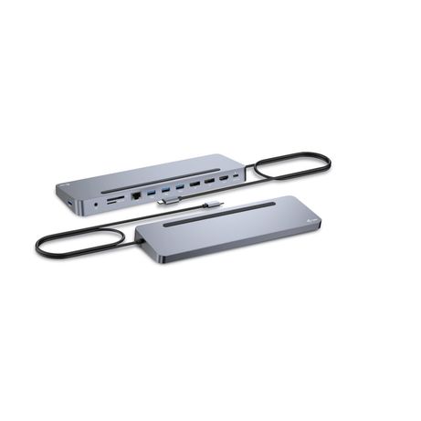I-TEC USB-C ERGO 3X LCD DOCK METAL ERGONOMIC 4K DOCK PD 100 W - Imagen 2 de 10 I-TEC USB-C ERGO 3X LCD DOCK METAL ERGONOMIC 4K DOCK PD 100 W - Imagen 2 de 10