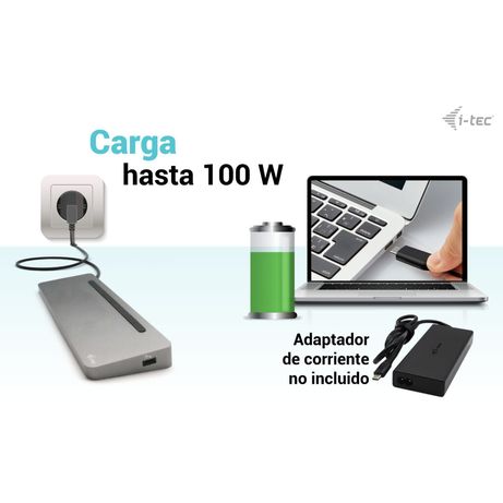 I-TEC USB-C ERGO 3X LCD DOCK METAL ERGONOMIC 4K DOCK PD 100 W - Imagen 10 de 10 I-TEC USB-C ERGO 3X LCD DOCK METAL ERGONOMIC 4K DOCK PD 100 W - Imagen 10 de 10