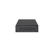 Miniatura 4 de SWITCH SEMIGESTIONABLE LEVEL ONE HILBERT 4P POE 10/100/1000 60W + 1P 10/100/1000 CARCASA METALICA
