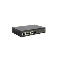 Miniatura 5 de SWITCH SEMIGESTIONABLE LEVEL ONE HILBERT 4P POE 10/100/1000 60W + 1P 10/100/1000 CARCASA METALICA
