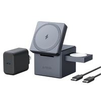 Miniatura 2 de CARGADOR ANKER 3 EN 1 CON MAGSAFE CUBO GRIS