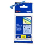 Miniatura 4 de CINTA ROTULADORA AZUL/NEGRO ANCHO 9MM LONGITUD 8M