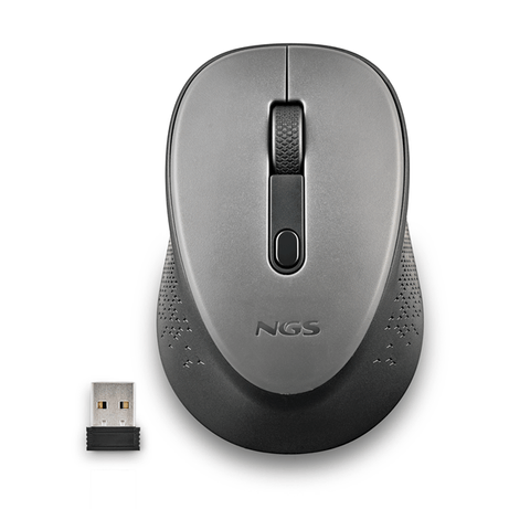 RATON NGS DEW OPTICO 1600DPI INALAMBRICO NANO GRIS - Imagen 1 de 11 RATON NGS DEW OPTICO 1600DPI INALAMBRICO NANO GRIS - Imagen 1 de 11