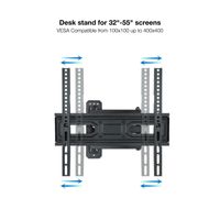 Miniatura 3 de SOPORTE PARED MONITOR/TV TOOQ LP7843TN-B 32´´/55´´ MAX.35KG NEGRO INCLINABLE/GIRATORIO