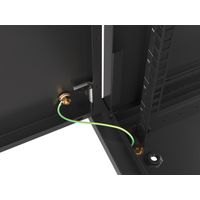 Miniatura 7 de ARMARIO LANBERG MURAL RACK 19" 6U/600X450 FLAT PACK AUTOENSAM NEGRO PTA METALICA