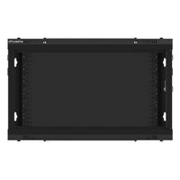Miniatura 10 de ARMARIO LANBERG MURAL RACK 19" 6U/600X450 FLAT PACK AUTOENSAM NEGRO PTA METALICA