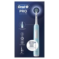 Miniatura 2 de CEPILLO DENTAL ELECTRICO BRAUN PRO 1 CARIBEEAN BLUE (EB50RX+EB60X)
