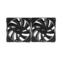 Miniatura 1 de KIT 2xVENTILADOR INTERNO MARS GAMING MF-PWMX2 BLACK RODAMIENTOS DE FLUIDO DINAMICO SISTEMA PWM