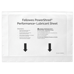 PACK DE 10 HOJAS FELLOWES LUBRICANTES DE ACEITE VEGETAL