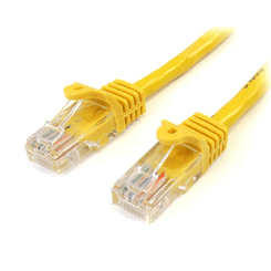 CABLE 2M AMARILLO RED 100MBPS CAT5E ETHERNET RJ45 SNAGLE SS