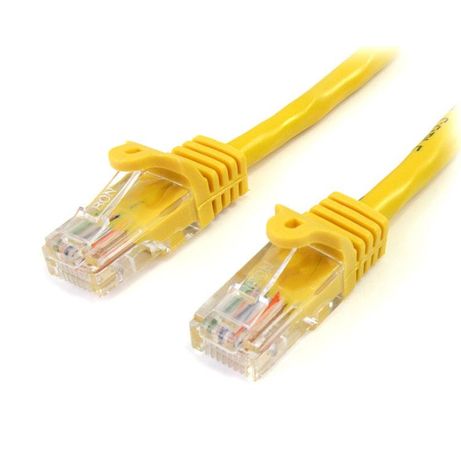 CABLE 2M AMARILLO RED 100MBPS CAT5E ETHERNET RJ45 SNAGLE SS - Imagen 2 de 3 CABLE 2M AMARILLO RED 100MBPS CAT5E ETHERNET RJ45 SNAGLE SS - Imagen 2 de 3