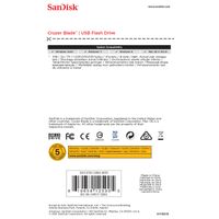 Miniatura 9 de MEMORIA 128 GB REMOVIBLE SANDISK USB 2.0 CRUZER BLADE