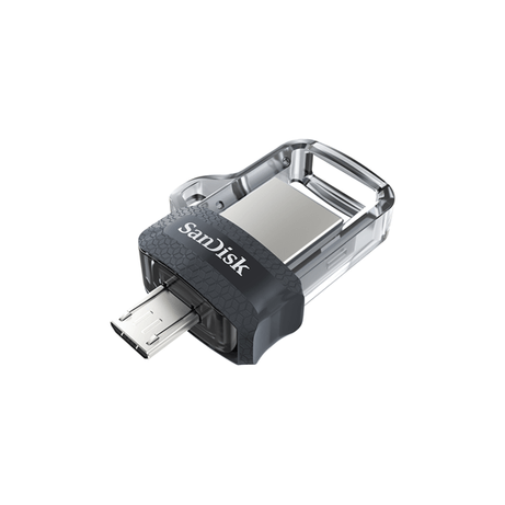 MEMORIA MICRO USB + USB 3.0 SANDISK ULTRA DUAL DRIVE M3.0 64GB GREY & SILVER SDDD3-064G-G46 - Imagen 1 de 8 MEMORIA MICRO USB + USB 3.0 SANDISK ULTRA DUAL DRIVE M3.0 64GB GREY & SILVER SDDD3-064G-G46 - Imagen 1 de 8