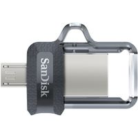 Miniatura 3 de MEMORIA MICRO USB + USB 3.0 SANDISK ULTRA DUAL DRIVE M3.0 64GB GREY & SILVER SDDD3-064G-G46