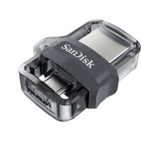 Miniatura 4 de MEMORIA MICRO USB + USB 3.0 SANDISK ULTRA DUAL DRIVE M3.0 64GB GREY & SILVER SDDD3-064G-G46