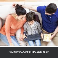 Miniatura 18 de TECLADO INALAMBRICO LOGITECH K400 PLUS NEGRO