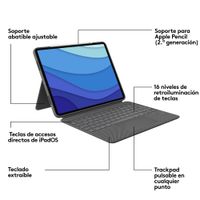 Miniatura 15 de COMBO TOUCH IPAD PRO12.9IN 5.G OXFORD GREY - ES