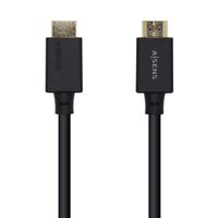 Miniatura 1 de Aisens cable audio video Hdmi tipo a estandar macho a macho 3 negro