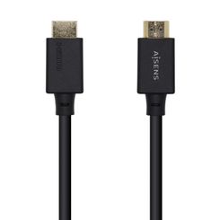 Aisens cable audio video Hdmi tipo a estandar macho a macho 3 negro