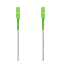 Miniatura 1 de AISENS A152-0498 cable de fibra optica 10 m SC/APC G.657.A2 Blanco