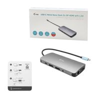 Miniatura 5 de I-TEC USB-C NANO DOCK 3X LCD DOCK ST. 2X DP 1X HDMI PD 10 0W