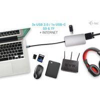 Miniatura 12 de I-TEC USB-C NANO DOCK HDMI/VGA DOCK ST. HDMI/VGA LAN + PD 10 0W