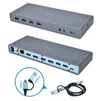 Miniatura 1 de I-TEC USB-C/A DOCKING STATION 4K DUAL DISPLAY DOCKING STATI ON