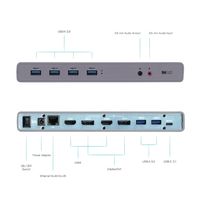 Miniatura 4 de I-TEC USB-C/A DOCKING STATION 4K DUAL DISPLAY DOCKING STATI ON