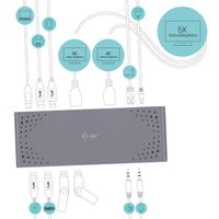 Miniatura 5 de I-TEC USB-C/A DOCKING STATION 4K DUAL DISPLAY DOCKING STATI ON