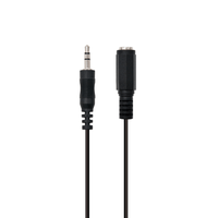 Miniatura 1 de Ewent CABLE AUDIO ESTEREO 3,5mm/M y 3,5mm/H - 10mt