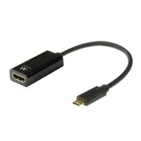 Miniatura 2 de Ewent adaptador de cable video usb tipo c macho a hdmi estandar hembra 0 15m negro
