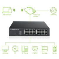 Miniatura 8 de ZYXEL  SWITCH GS1100-16 V3