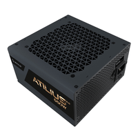 Miniatura 1 de Fuente Alimentación 650W UNYKA  ATX Atilius 2.0 Black 650W 80+ Bronze 80 PLUS Bronze Non-Modular Negro