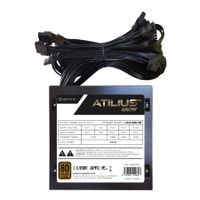 Miniatura 4 de Fuente Alimentación 650W UNYKA  ATX Atilius 2.0 Black 650W 80+ Bronze 80 PLUS Bronze Non-Modular Negro
