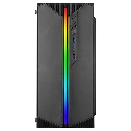 MARS GAMING MC-S1 Negro Caja PC Compacta Gaming Micro-ATX Iluminación ARGB 12 Modos Ventilador FRGB Ventana Lateral Completa RGB Negro - Imagen 3 de 7 MARS GAMING MC-S1 Negro Caja PC Compacta Gaming Micro-ATX Iluminación ARGB 12 Modos Ventilador FRGB Ventana Lateral Completa RGB Negro - Imagen 3 de 7