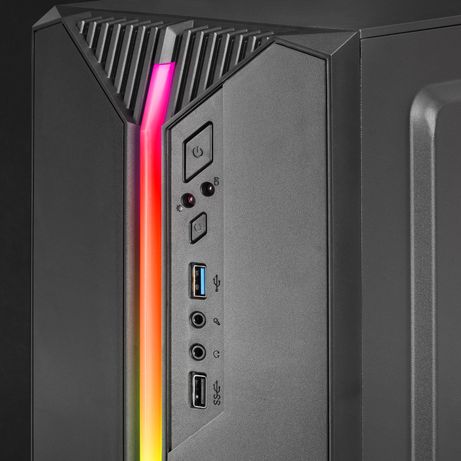 MARS GAMING MC-S1 Negro Caja PC Compacta Gaming Micro-ATX Iluminación ARGB 12 Modos Ventilador FRGB Ventana Lateral Completa RGB Negro - Imagen 4 de 7 MARS GAMING MC-S1 Negro Caja PC Compacta Gaming Micro-ATX Iluminación ARGB 12 Modos Ventilador FRGB Ventana Lateral Completa RGB Negro - Imagen 4 de 7
