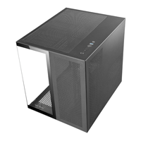 Miniatura 1 de CAJA MICROATX CUBE GAMING MARS GAMING MCNOVAM NEGRA DOBLE PANEL DE CRISTAL TEMPLADO DOBLE CAMARA REJILLA FRONTAL USB-C USB-A 3.0