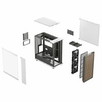 Miniatura 21 de FRACTAL CAJA NORTH XL CHALK WHITE TG CLEAR FD-C-NOR1X-04