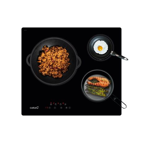 VITROCERAMICA INDEPENDIENTE RADIANTES CATA TT 6003 E-TECH 4 ZONAS COCCION ANCHO 59 CM - Imagen 2 de 6 VITROCERAMICA INDEPENDIENTE RADIANTES CATA TT 6003 E-TECH 4 ZONAS COCCION ANCHO 59 CM - Imagen 2 de 6