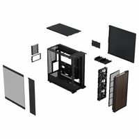 Miniatura 21 de FRACTAL CAJA NORTH XL CHARCOAL BLACK TG DARK FD-C-NOR1X-02