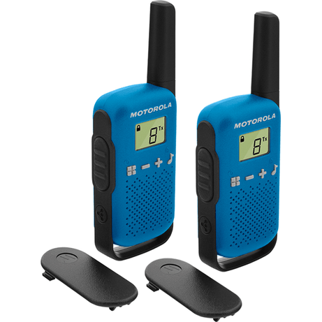 MOTOROLA T42 Walkie Talkie 4Km 16CH Azul - Imagen 1 de 2 MOTOROLA T42 Walkie Talkie 4Km 16CH Azul - Imagen 1 de 2