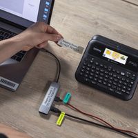 Miniatura 6 de DESKTOP ELECTRONIC LABEL MAKER WITH COLOR SCREEN KEYBOARD CON NE