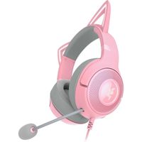 Miniatura 1 de AURICULARES GAMING RAZER KRAKEN KITTY V2 | QUARTZ