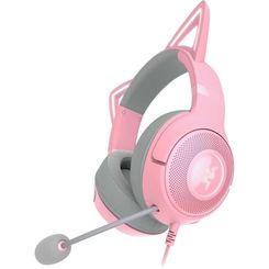 AURICULARES GAMING RAZER KRAKEN KITTY V2 | QUARTZ