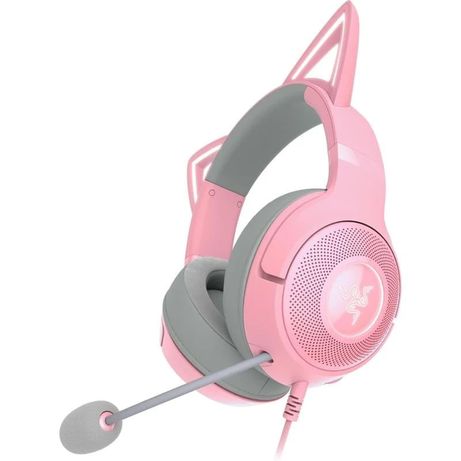 AURICULARES GAMING RAZER KRAKEN KITTY V2 | QUARTZ - Imagen 1 de 2 AURICULARES GAMING RAZER KRAKEN KITTY V2 | QUARTZ - Imagen 1 de 2