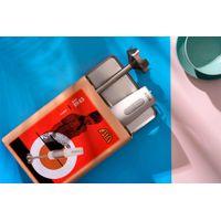 Miniatura 4 de BATIDORA JATA JEBT1945 800W DISE??O RETRO PIE DESMONTABLE  DOBLES CUCHILLAS INOX REGULADOR ELECTRO