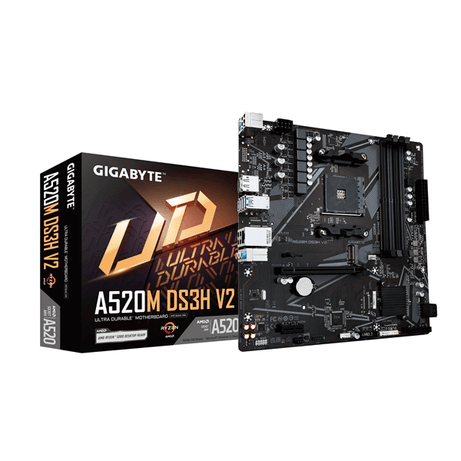 GIGABYTE AMD Placa base A520M DS3H V2 - Soporta CPUs AMD Ryzen serie 5000 AM4, hasta 4733 MHz DDR4 (OC), PCIe 3.0 x16, LAN GbE, USB 3.2 Gen 1 Socket - Imagen 1 de 5 GIGABYTE AMD Placa base A520M DS3H V2 - Soporta CPUs AMD Ryzen serie 5000 AM4, hasta 4733 MHz DDR4 (OC), PCIe 3.0 x16, LAN GbE, USB 3.2 Gen 1 Socket - Imagen 1 de 5