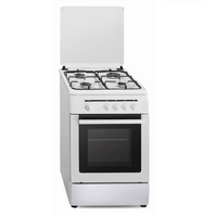 Miniatura 1 de COCINA DE GAS VITROKITCHEN CB55BN 4 ZONAS COCCION BLANCA GN